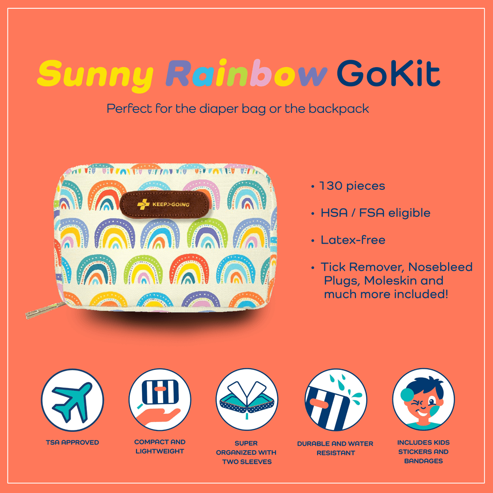 First Aid GoKit (130 pcs) - Sunny Rainbow