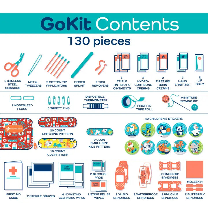 First Aid GoKit (130 pcs) - The Classic