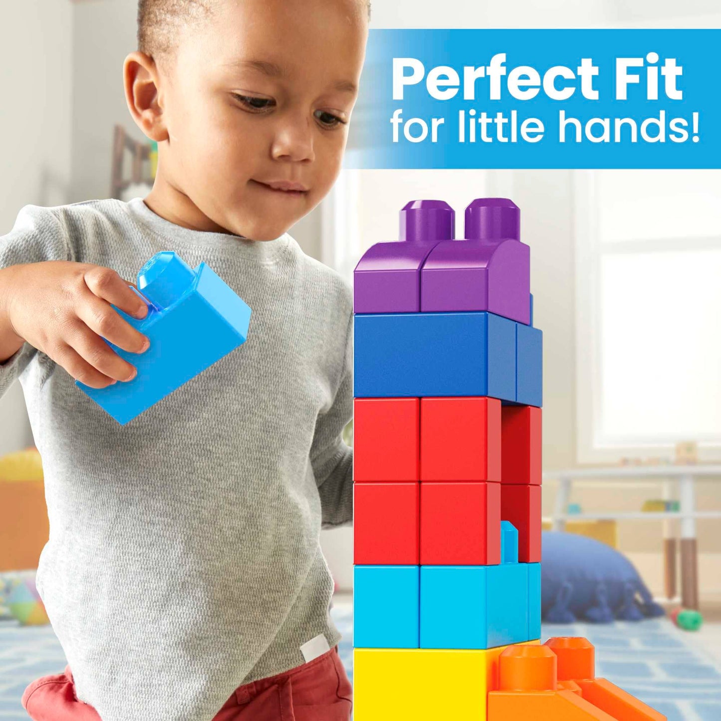 MEGA™ Bloks First Builders Big Building Bag - Blue