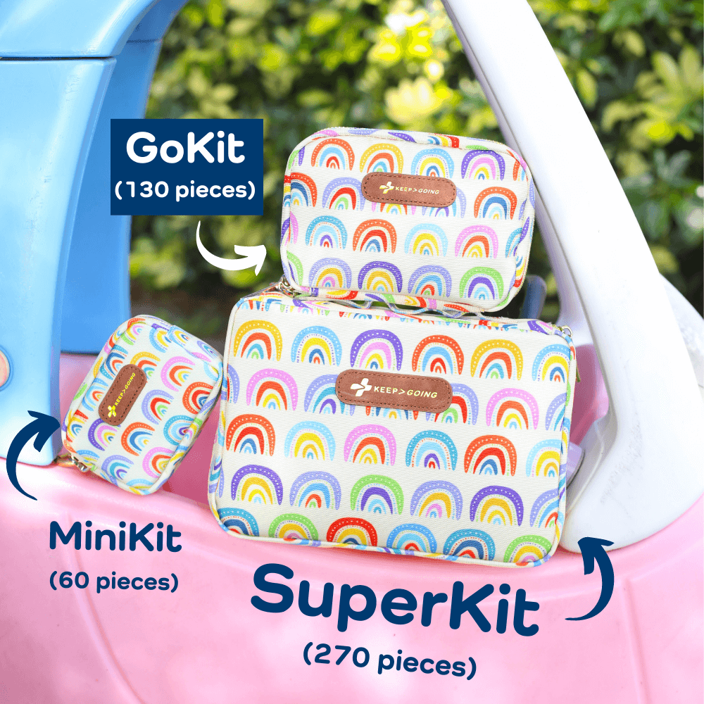 First Aid GoKit (130 pcs) - Sunny Rainbow